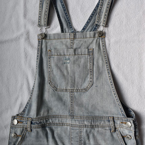 Forever 21 Denim skirt overalls - Picture 3 of 6